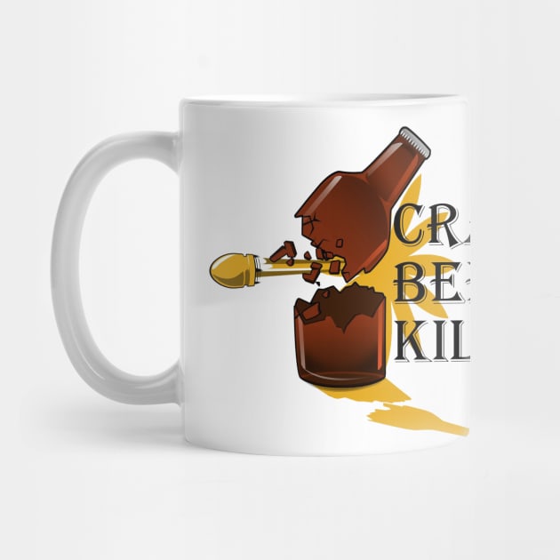 Craft Beer Killah T-Shirt by phenomblak